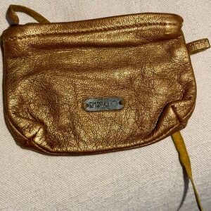 EMBRAZIO - GOLD -LEATHER COIN PURSE